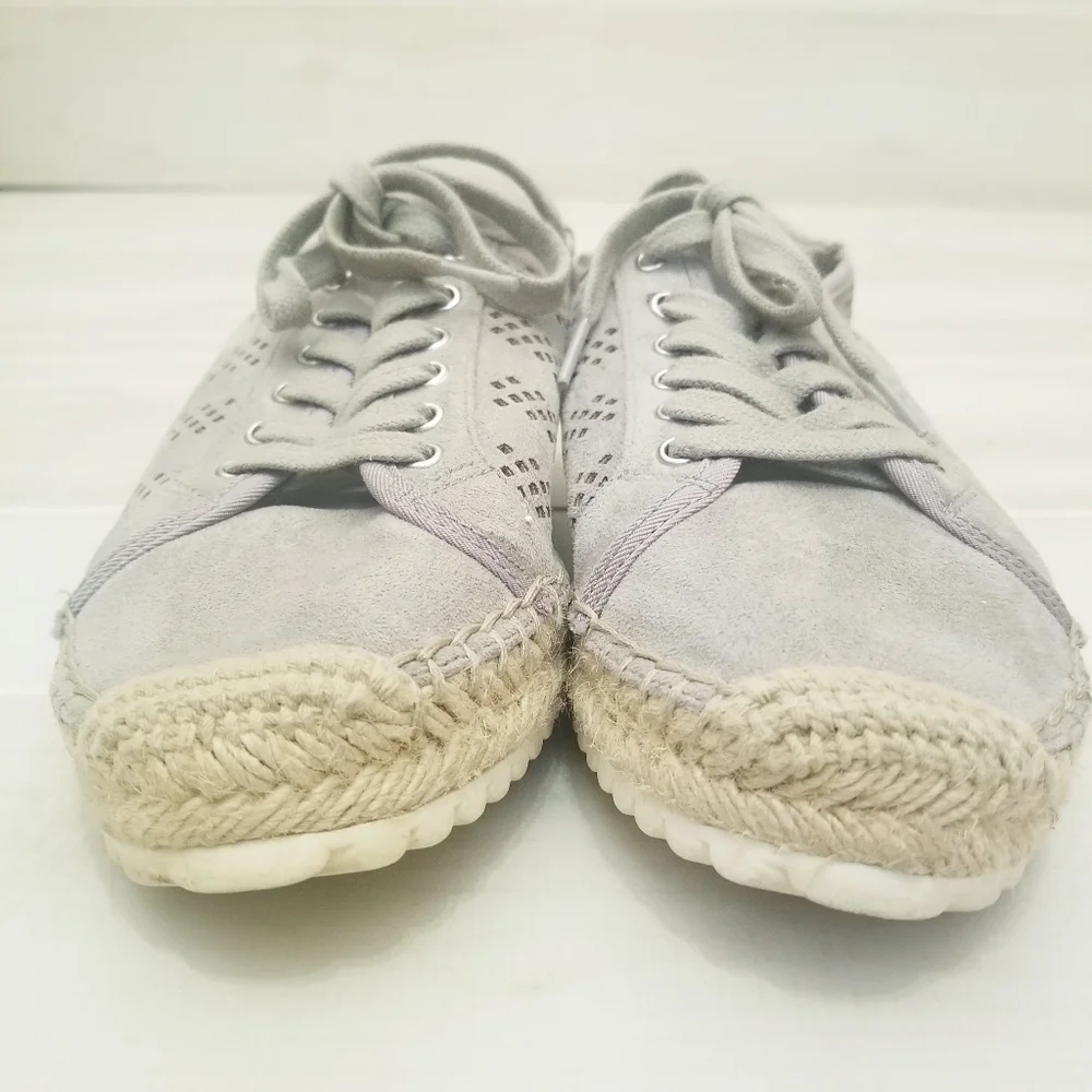 {6M} Marc Fisher Balia Espadrille Sneakers In Ash